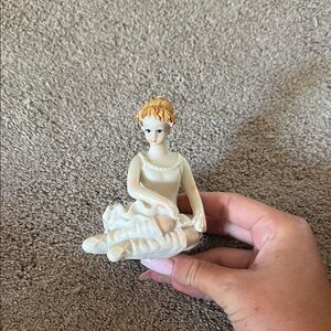 Porcelain Ballerina Figurine